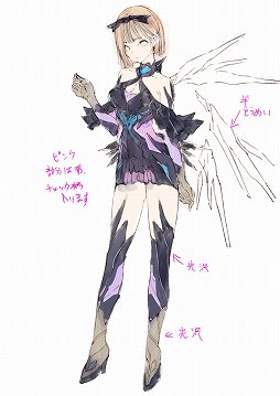画像ギャラリー No.027のサムネイル画像 / イラストレーター岸田メルとは何者なのか。「BLUE REFLECTION TIE/帝」のキャラクターデザインから，その繊細な絵の起源を探る