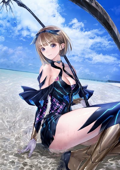 画像ギャラリー No.036のサムネイル画像 / イラストレーター岸田メルとは何者なのか。「BLUE REFLECTION TIE/帝」のキャラクターデザインから，その繊細な絵の起源を探る