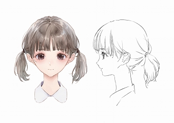 画像ギャラリー No.046のサムネイル画像 / イラストレーター岸田メルとは何者なのか。「BLUE REFLECTION TIE/帝」のキャラクターデザインから，その繊細な絵の起源を探る
