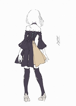画像ギャラリー No.055のサムネイル画像 / イラストレーター岸田メルとは何者なのか。「BLUE REFLECTION TIE/帝」のキャラクターデザインから，その繊細な絵の起源を探る