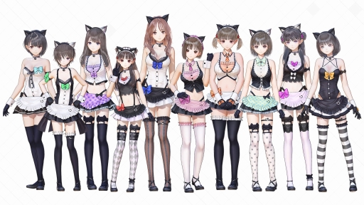 画像ギャラリー No.002のサムネイル画像 / 「BLUE REFLECTION TIE/帝」可愛い猫耳姿が楽しめる新コスチューム，新マップが手に入るDLC第1弾が配信。フォトモードのアップデートも