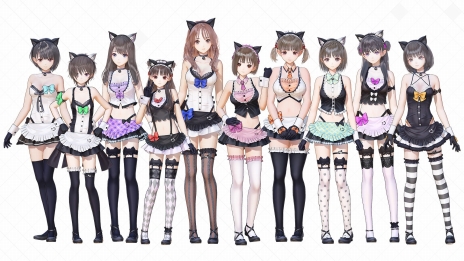 画像ギャラリー No.009のサムネイル画像 / 「BLUE REFLECTION TIE/帝」可愛い猫耳姿が楽しめる新コスチューム，新マップが手に入るDLC第1弾が配信。フォトモードのアップデートも