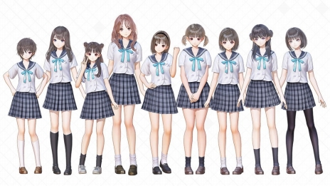 画像ギャラリー No.033のサムネイル画像 / 「BLUE REFLECTION TIE/帝」可愛い猫耳姿が楽しめる新コスチューム，新マップが手に入るDLC第1弾が配信。フォトモードのアップデートも