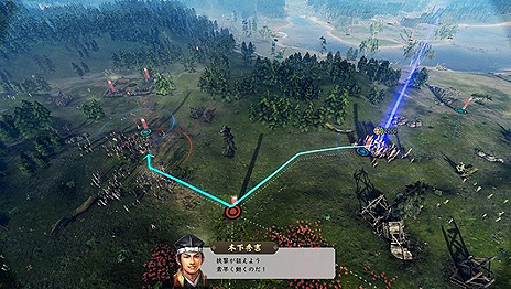 画像ギャラリー No.011のサムネイル画像 / 「信長の野望・新生」，“行軍”や“合戦”の情報を公開。自ら考え行動する家臣と共に敵拠点の攻略，合戦での勝利を目指す