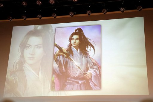 画像ギャラリー No.014のサムネイル画像 / 「『信長の野望・新生』完成発表会」をレポート。氷川きよしさんが,エンディングテーマ“雷鳴”を熱唱