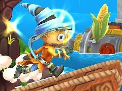 Switch「Stitchy in Tooki Trouble」の配信がスタート。トウモロコシの奪還を目指す，コミカルなビジュアルが特徴の横スクロールアクション
