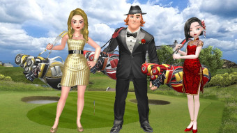 画像ギャラリー No.004のサムネイル画像 / 「CLAP HANZ GOLF」，“3回押しショット”を実装。受付嬢“セレナ”がプレイアブルキャラに