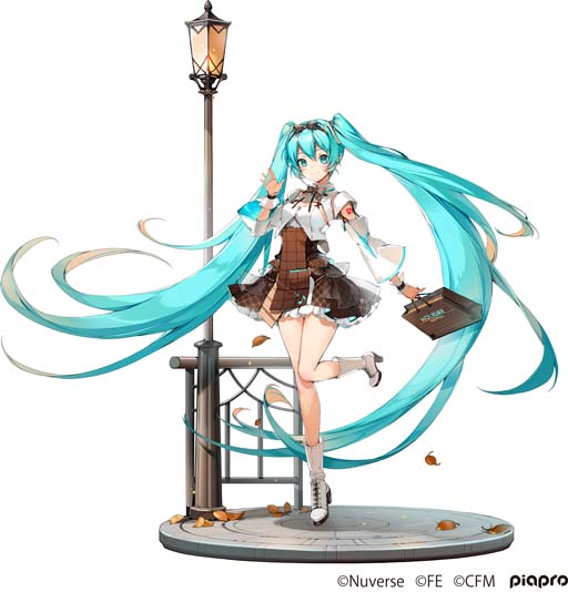 画像ギャラリー No.004のサムネイル画像 / 「フィギュアストーリー」にて“初音ミク”とのコラボレーションイベントがスタート。コラボ記念に制作されたアニメOP風の映像も公開に