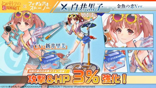 画像ギャラリー No.005のサムネイル画像 / 「フィギュアストーリー」でTVアニメ「とある科学の超電磁砲T」とのコラボイベント開催