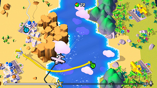 画像ギャラリー No.002のサムネイル画像 / Switch向け飛行機アクション「フライ トゥギャザー!」,日本語対応で4月28日に配信開始