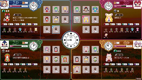 画像ギャラリー No.006のサムネイル画像 / 「東方ドールドラフト」がSteamに向けて本日リリース。人形となった“東方Project”キャラ達を取り合い，チームを作って戦わせるゲーム
