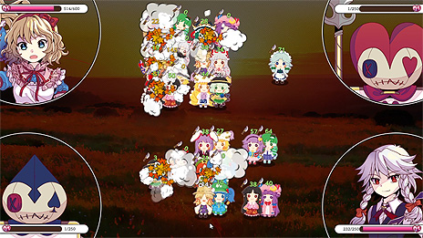 画像ギャラリー No.007のサムネイル画像 / 「東方ドールドラフト」がSteamに向けて本日リリース。人形となった“東方Project”キャラ達を取り合い，チームを作って戦わせるゲーム