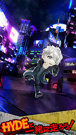 画像ギャラリー No.002のサムネイル画像 / 「HYDE RUN」は2021年7月中旬に配信予定。App StoreとGoogle Playでの事前登録受け付けもスタート