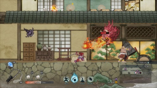 画像ギャラリー No.002のサムネイル画像 / 「GetsuFumaDen: Undying Moon」に新ステージ“亜空の城塞”が本日実装。新エネミーや新ボス“大太郎坊”が追加