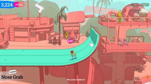 画像ギャラリー No.003のサムネイル画像 / ［E3 2021］横スクロールスケートボードACT「OlliOlli World」の最新ムービーが公開