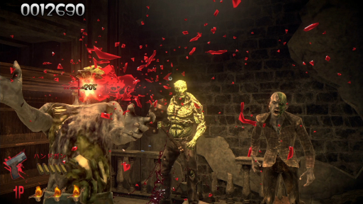 画像ギャラリー No.002のサムネイル画像 / 「THE HOUSE OF THE DEAD: Remake」レポート。各所に粗さはあるが，原作の魅力は確かに感じられる