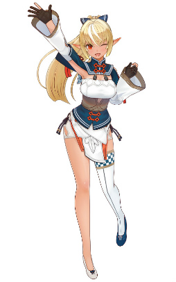 画像ギャラリー No.009のサムネイル画像 / 「MOLLY.ONLINE」に白銀ノエル,不知火フレアの限定プライズが7月9日18:00より登場
