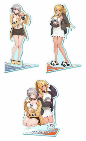 画像ギャラリー No.012のサムネイル画像 / 「MOLLY.ONLINE」に白銀ノエル,不知火フレアの限定プライズが7月9日18:00より登場