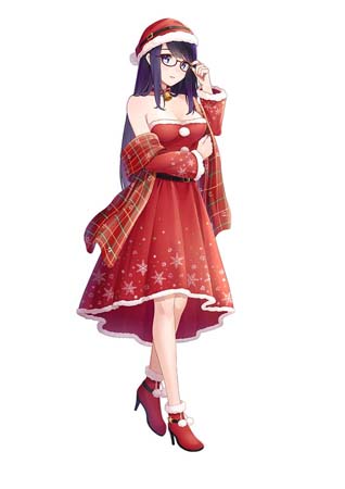 画像ギャラリー No.005のサムネイル画像 / 「プラスリンクス」に新機能「マイヒロイン」が実装。“Xmas ILLUMINATION ~百合愛~”も開催