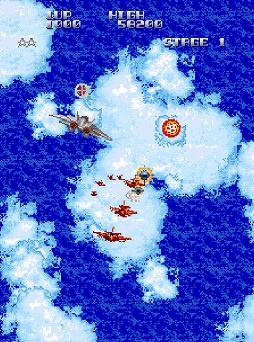 画像ギャラリー No.005のサムネイル画像 / Switch用「アーケードアーカイブス A-JAX」が4月22日に配信。核保有超大国とエイリアン軍団との全面戦争に挑むシューティングゲーム