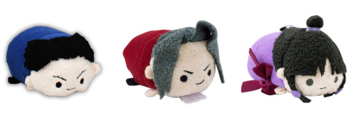 画像ギャラリー No.003のサムネイル画像 / カプころん ぬいぐるみシリーズに「逆転裁判」の王泥喜法介ら3種類が追加