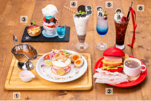 画像ギャラリー No.001のサムネイル画像 / カプコンカフェ イオンレイクタウン店と「逆転裁判」シリーズのコラボメニューが公開