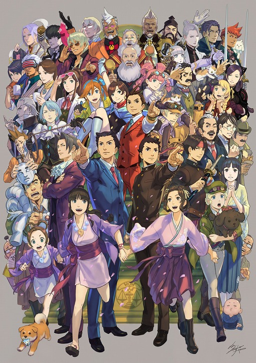 画像ギャラリー No.015のサムネイル画像 / 「逆転裁判」シリーズ20周年記念の描きおろしイラストが公開に。記念イラストを活用した新商品の受注もスタート