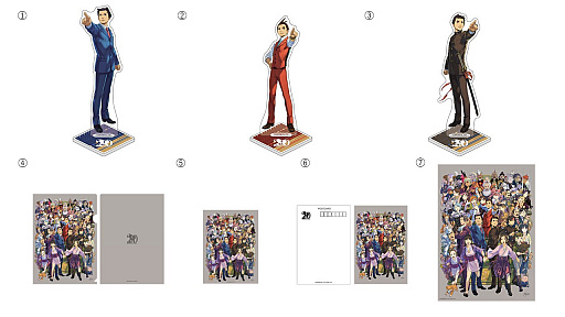画像ギャラリー No.002のサムネイル画像 / 「逆転裁判」シリーズ，カプコンストア限定グッズ第2弾が登場