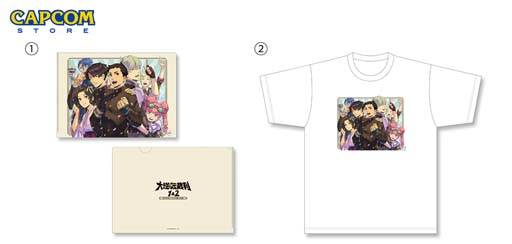 画像ギャラリー No.003のサムネイル画像 / 「大逆転裁判1&2」記念イラストグッズが登場。カプコンストアとカプとれにて発売