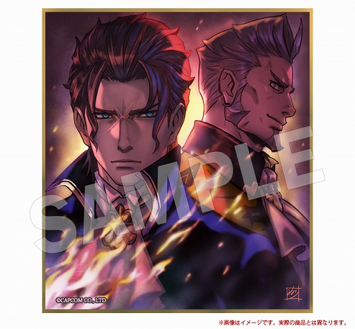 画像ギャラリー No.003のサムネイル画像 / 「大逆転裁判1&2」,イーカプコン購入特典“ミニ色紙”の全デザインが公開
