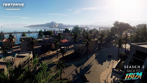 画像ギャラリー No.001のサムネイル画像 / PS5版「Test Drive Unlimited: Solar Crown」，イビサ島が舞台のシーズン2開幕。CPU難度や挙動の調整などゲームプレイの改善も実施