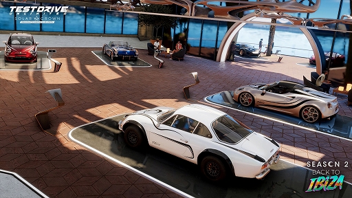 画像ギャラリー No.010のサムネイル画像 / PS5版「Test Drive Unlimited: Solar Crown」，イビサ島が舞台のシーズン2開幕。CPU難度や挙動の調整などゲームプレイの改善も実施