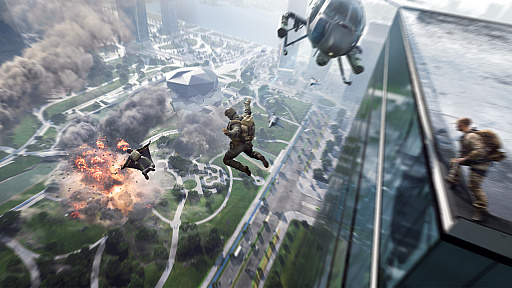 画像ギャラリー No.004のサムネイル画像 / 「Battlefield 2042」が正式発表。舞台は近未来,2021年10月22日にリリース。最大128人での対戦が可能
