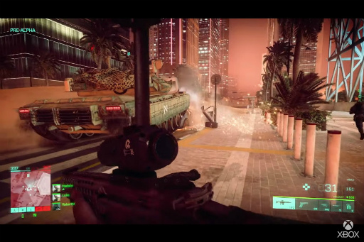 画像ギャラリー No.002のサムネイル画像 / ［E3 2021］「Battlefield 2042」新規ゲームプレイ動画が公開。車でだってヘリくらいは撃墜できる