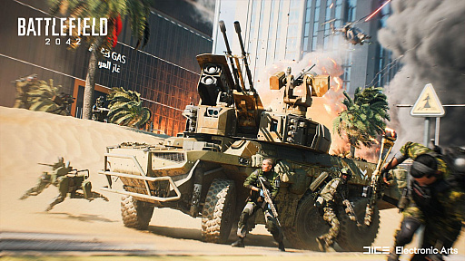画像ギャラリー No.009のサムネイル画像 / 「バトルフィールド 2042」プレイレポートをお届け。128人対戦が戦場を激化させる