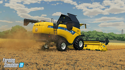 画像ギャラリー No.002のサムネイル画像 / 大規模農業シム「Farming Simulator 22」は新世代機も対応し今秋にリリース。季節の移り変わりが加わり農場に雪も降る