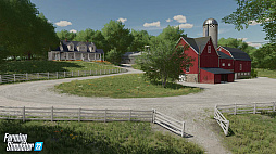 画像ギャラリー No.004のサムネイル画像 / 農業シム「Farming Simulator 22」の新たなマップ“Elmcreek”が発表。アメリカ中西部をモチーフにした大平原を耕そう