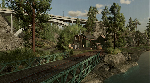 画像ギャラリー No.002のサムネイル画像 / 「Farming Simulator 22」のプラチナエディション向けの最新マップ“Silverrun Forest”を紹介する最新トレイラー公開。テーマは,森が広がるアメリカ北西部