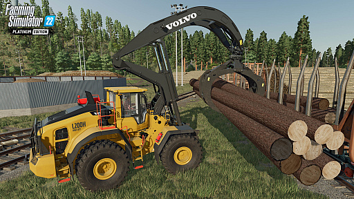 画像ギャラリー No.003のサムネイル画像 / 「Farming Simulator 22」のプラチナエディション向けの最新マップ“Silverrun Forest”を紹介する最新トレイラー公開。テーマは,森が広がるアメリカ北西部