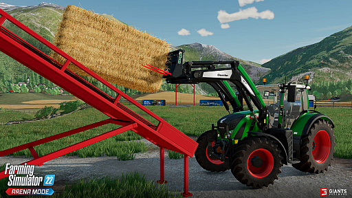 画像ギャラリー No.002のサムネイル画像 / PC「Farming Simulator 22」，新たなマルチプレイモード「Arena」と「Bale Stacking」のオープンβテスト開始。小麦を収穫して高く積み上げろ
