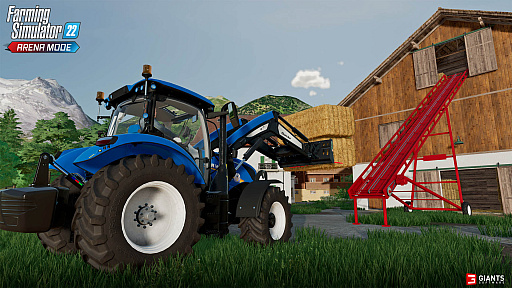 画像ギャラリー No.004のサムネイル画像 / PC「Farming Simulator 22」，新たなマルチプレイモード「Arena」と「Bale Stacking」のオープンβテスト開始。小麦を収穫して高く積み上げろ