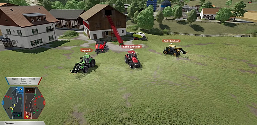 画像ギャラリー No.001のサムネイル画像 / 対人戦農業が正式開幕。「Farming Simulator 22」PvPマルチプレイモード“Arena&Bale Stacking”を公開