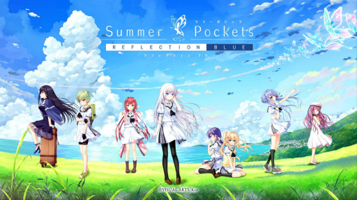 画像ギャラリー No.001のサムネイル画像 / スマホ版サマポケが「Summer Pockets REFLECTION BLUE」にバージョンアップ。鳴瀬しろはのルートは無料でプレイ可能