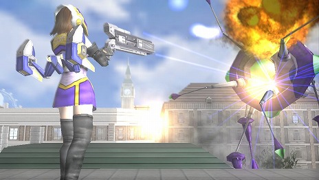 画像ギャラリー No.008のサムネイル画像 / 「地球防衛軍2 for Nintendo Switch」が本日発売。ローカル＆オンライン通信で，最大4人までの協力・対戦プレイが可能
