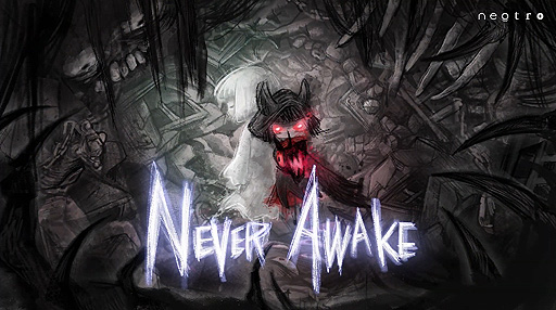 画像ギャラリー No.002のサムネイル画像 / ネオトロがVRITRA HEXAに続く新作STG「Never Awake」を発表。Steamおよびコンシューマ機向け“悪夢系ツインスティックシューター”