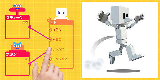 画像ギャラリー No.002のサムネイル画像 / Switch用プログラミングソフト「ナビつき! つくってわかる はじめてゲームプログラミング」が6月11日に発売
