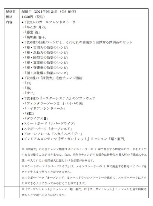 画像ギャラリー No.014のサムネイル画像 / 「LOST JUDGMENT:裁かれざる記憶」DLコンテンツ“ユースドラマ充実パック”が配信