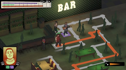 画像ギャラリー No.001のサムネイル画像 / ［TGS2022］パズルストラテジー「バックビート」プレイレポート。バンドメンバーの移動が音楽を作り出すユニークなゲームシステム