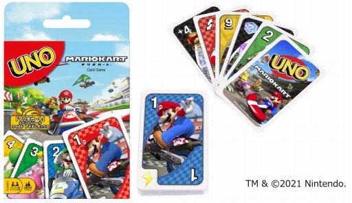画像ギャラリー No.001のサムネイル画像 / 新作カードゲーム「ウノ マリオカート」が登場。マリオカートの世界を味わえるスペシャルルールを採用