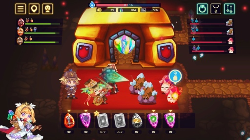 画像ギャラリー No.026のサムネイル画像 / アソビズム初のSteamタイトル「ビビッドナイト」プレイレポート。ローグライクの醍醐味とソーシャルゲーム的な要素が融合して冒険がスリリングに